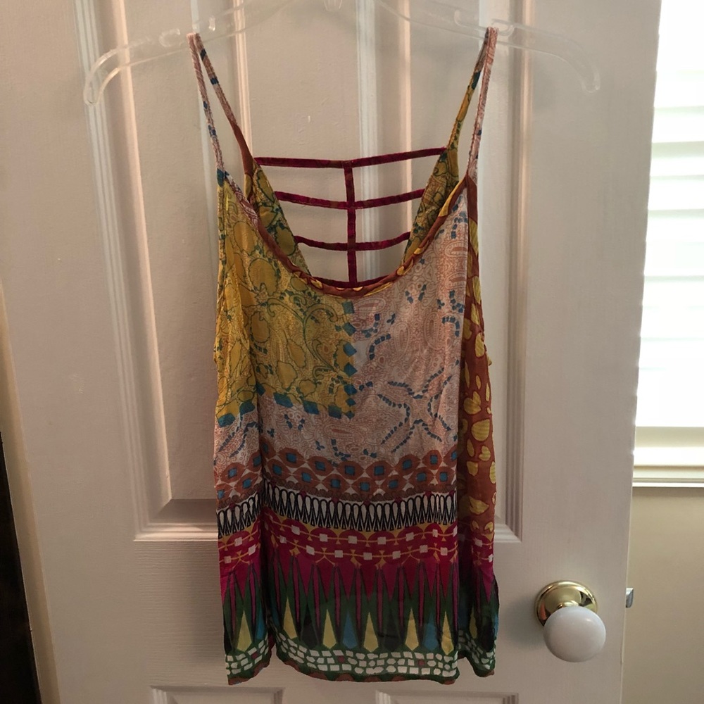 patterned summer tank!